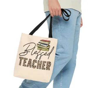 Blessed Teacher Tote Bag for Trend Savvy Educators