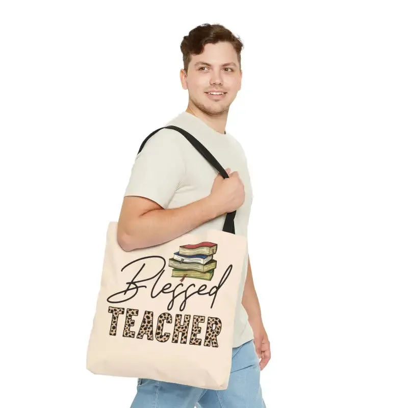 Blessed Teacher Tote Bag for Trend Savvy Educators