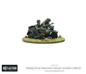 Blitzkrieg German Kradschützen Motorcycle Combination (1939-1942)