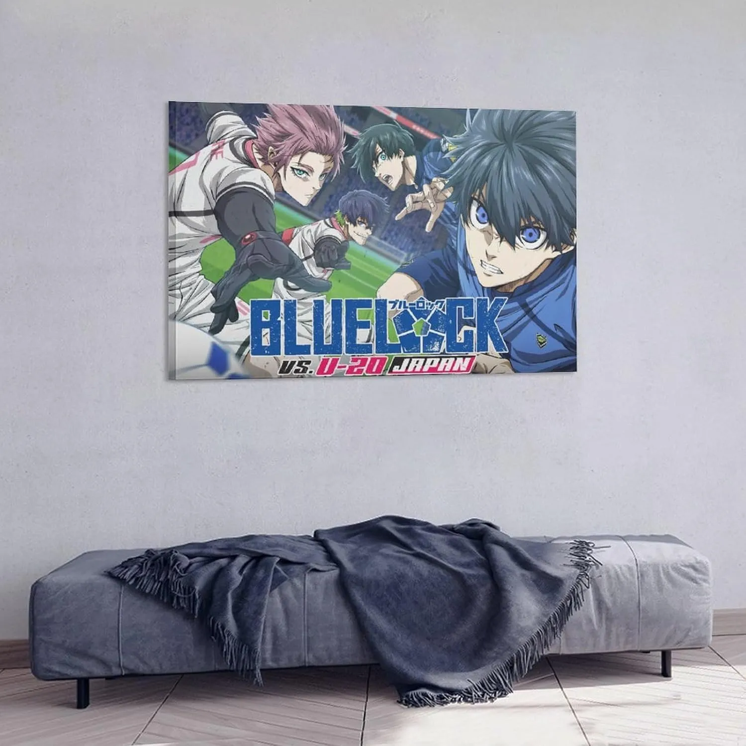 Blue L Ock Anime Poster 1 Bedroom Decoration Sports Posters 12x18inch(30x45cm)