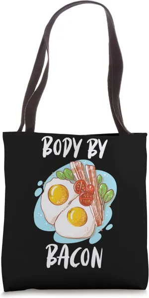 Body by Bacon Breakfast Meaty Bacon Tote Bag