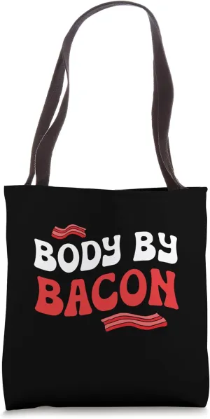 Body By Bacon Breakfast Meaty Bacon Tote Bag