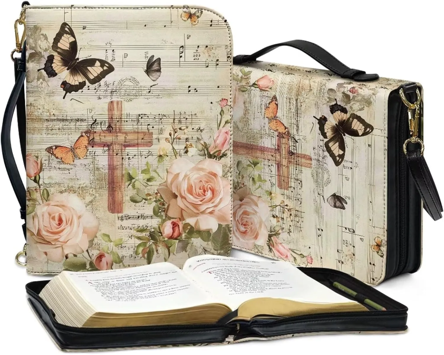 Book Covers Bible Covers for Women Men Large Size Bible Bag Tote
