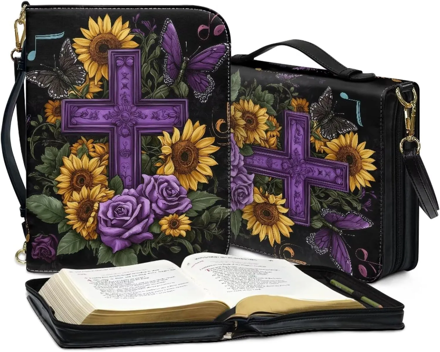 Book Covers Bible Covers for Women Men Large Size Bible Bag Tote