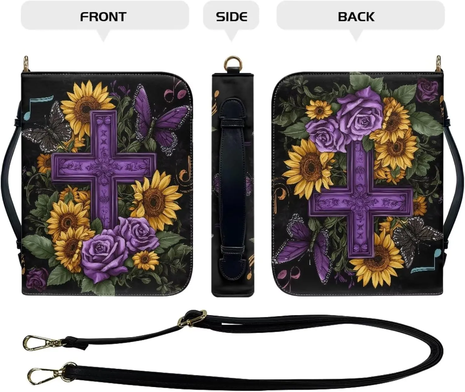 Book Covers Bible Covers for Women Men Large Size Bible Bag Tote