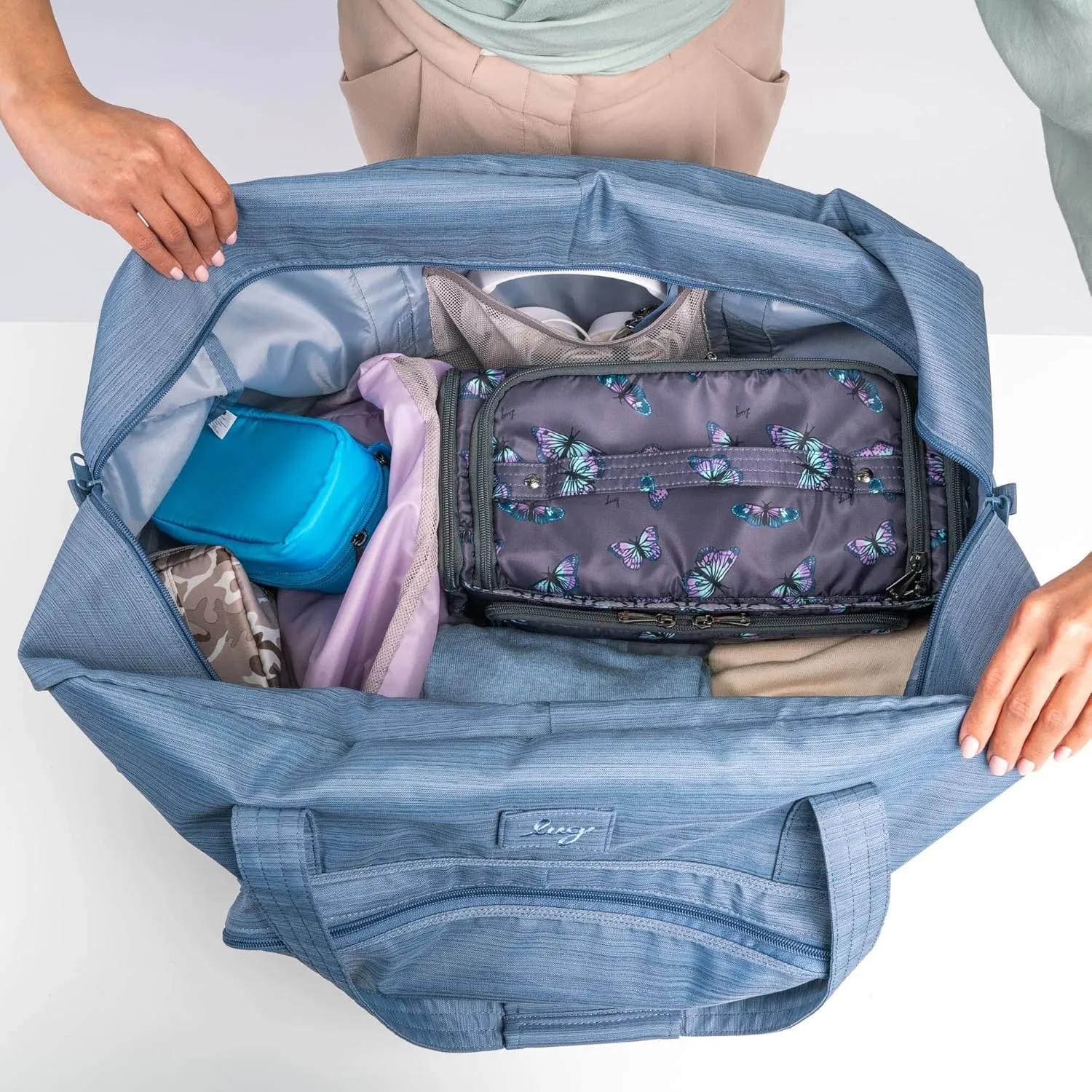 Bossa Nova 2 Packable Duffel Bag, BRUSHED INDIGO