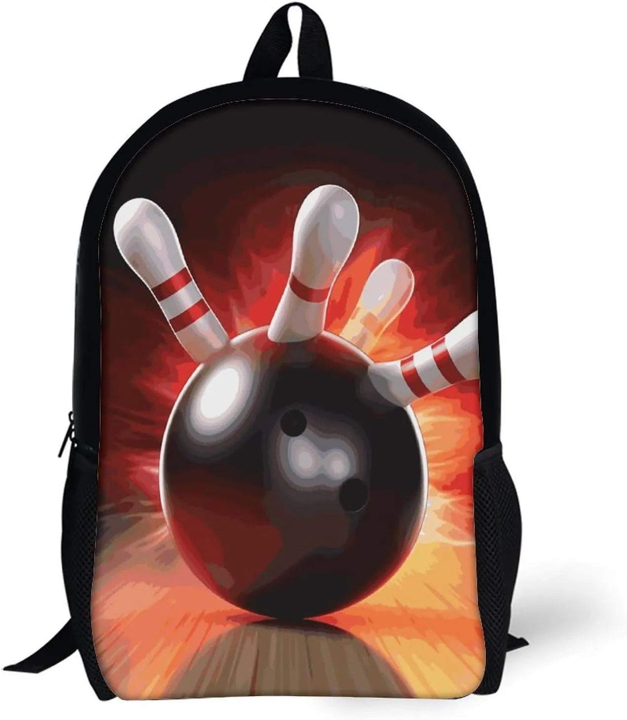 Bowling Ball Backpack, Laptop Backpack for Men, 17 Inch Travel Hiking Daypack, Casual Backpack