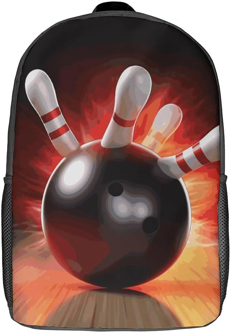 Bowling Ball Backpack, Laptop Backpack for Men, 17 Inch Travel Hiking Daypack, Casual Backpack