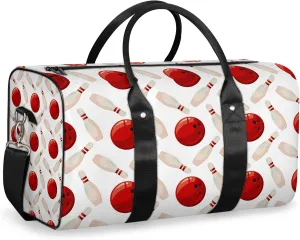Bowling Ball Travel Duffle Bag, Weekender Bags for Women Men Sports Carry on Overnight Bag Waterproof Gym Bags, Hospital Bag for Labor and Delivery