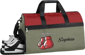 Boxing Bag Large Gym Bag Custom Duffel Bag for Women Luggage Bag for Adults Weekender Carry on Duffle Bags Men Football Bags for Equipment