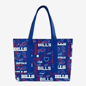 Buffalo Bills Logo Love Tote Bag