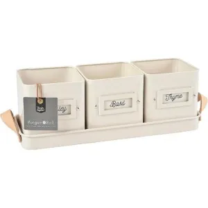 Burgon & Ball - Herb Pots - Stone