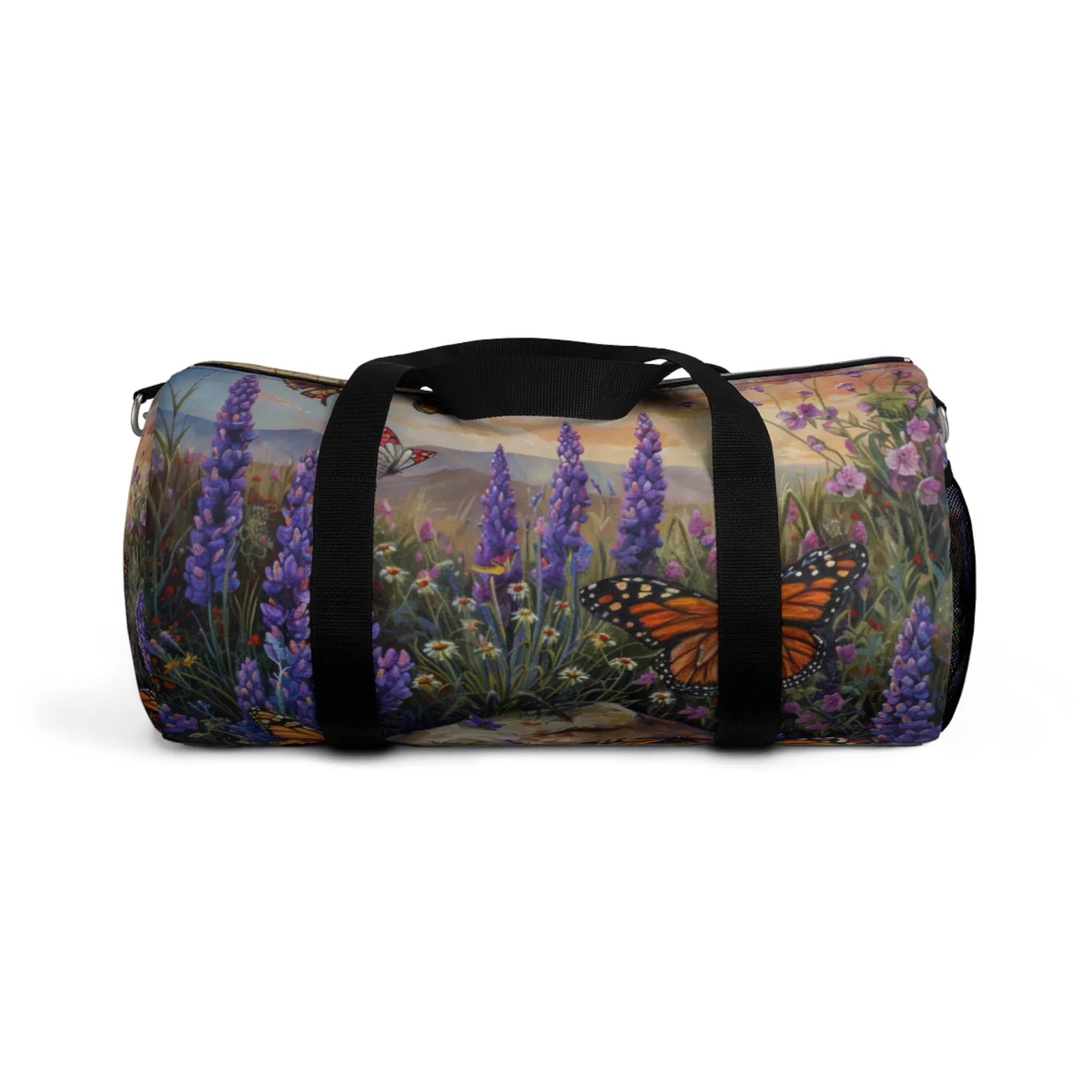 Butterfly Flowers 1 Duffel Bag