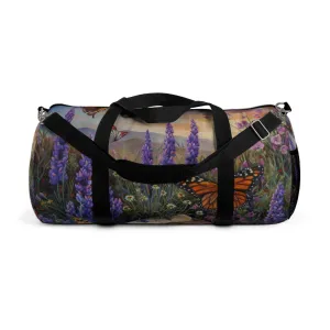 Butterfly Flowers 1 Duffel Bag