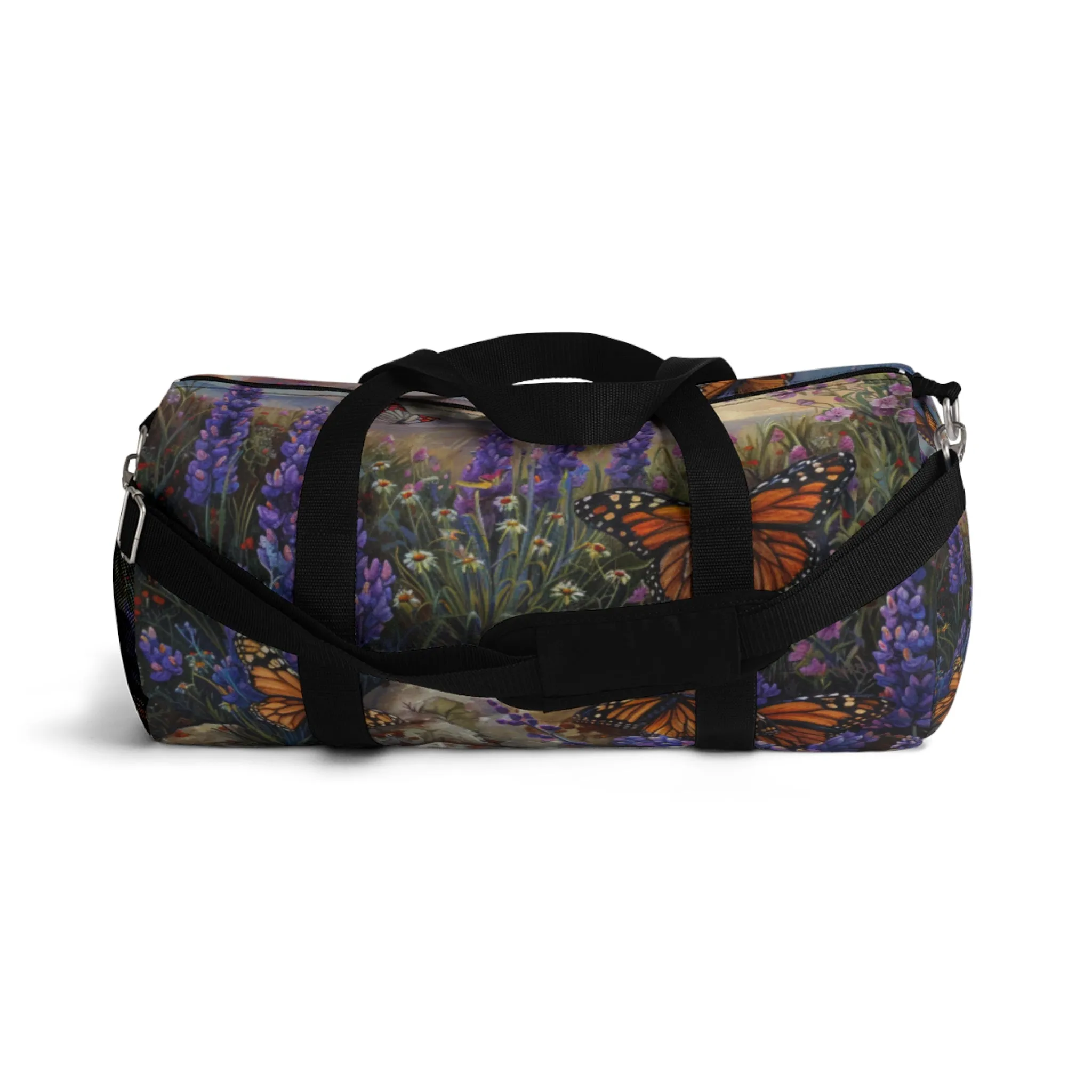 Butterfly Flowers 1 Duffel Bag