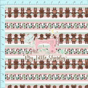 *Candy Cane Stripes - Fabric Club Month 30 (pre-order)