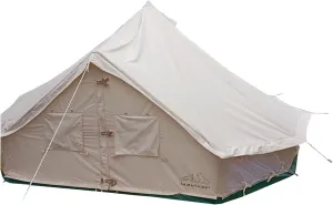 Canvas Tent Glamping 4 Seasons for Camping 4M 5M Cotton for Family Outdoor Hunting or Party (13ft-16.5ft), Quick Setup Design