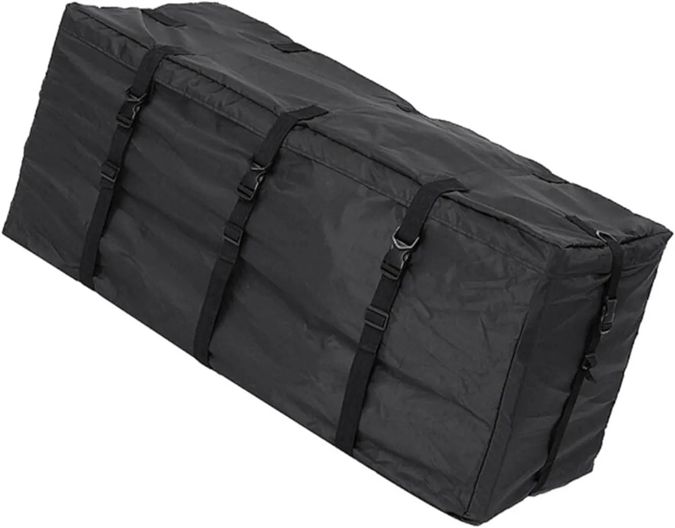 Car Roof Duffel Bag Protective Luggage Bag Waterproof Rooftop Black Storage Travel SUV Van Black