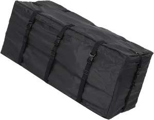 Car Roof Duffel Bag Protective Luggage Bag Waterproof Rooftop Black Storage Travel SUV Van Black