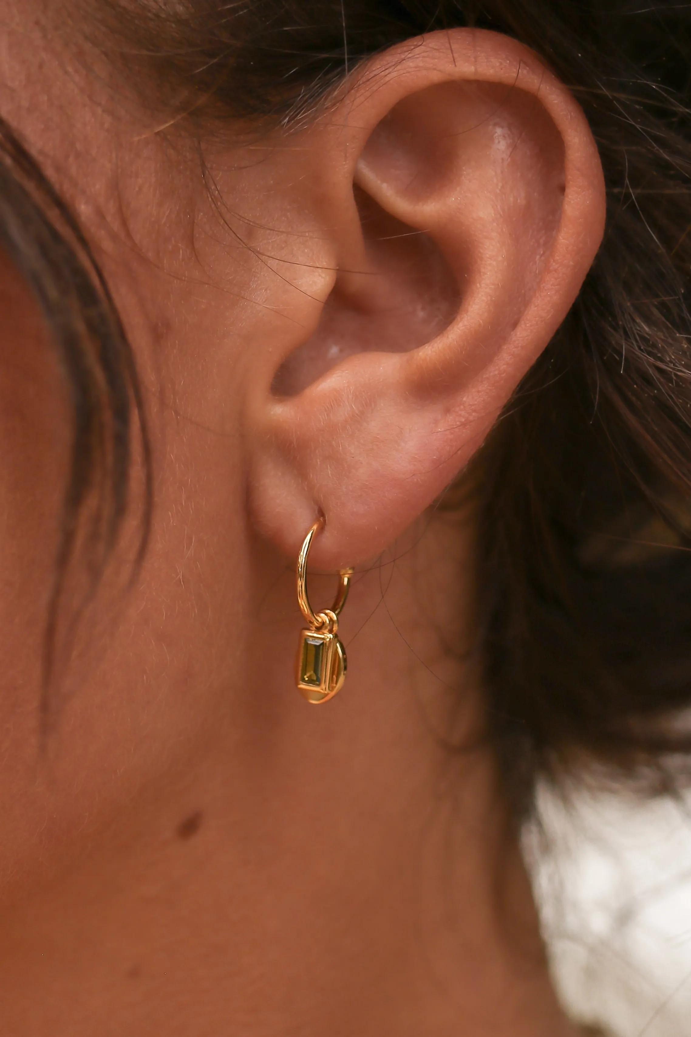 Carmela - Gold or Silver Stainless Steel Engraved Earrings