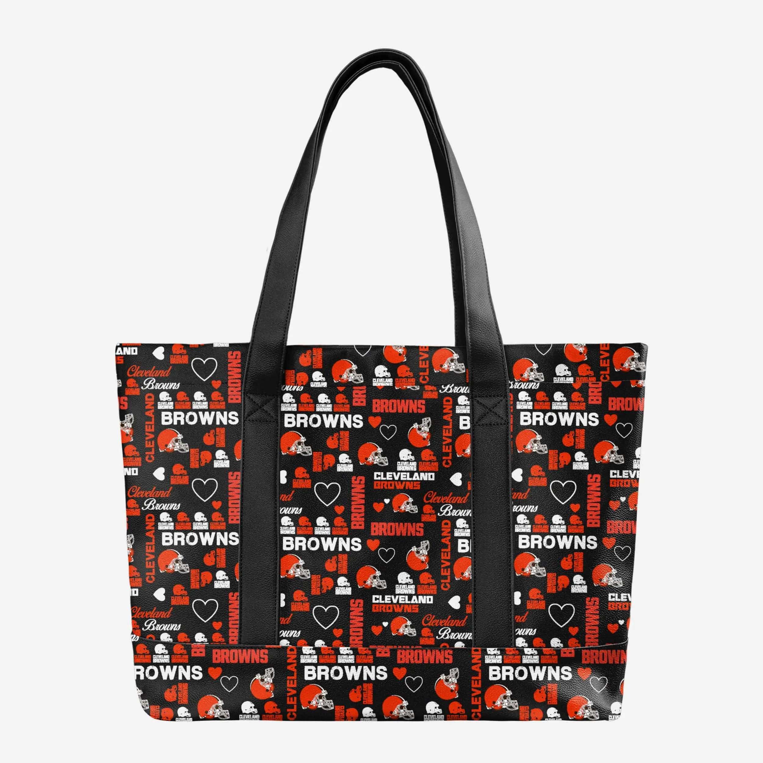 Cleveland Browns Logo Love Tote Bag