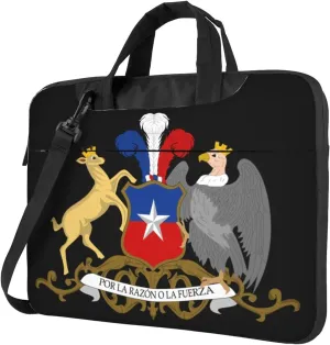 Coat of Arms of Chile 3D Pattern Laptop Bag Shoulder Bag Computer Notebook Briefcase Messenger Bag