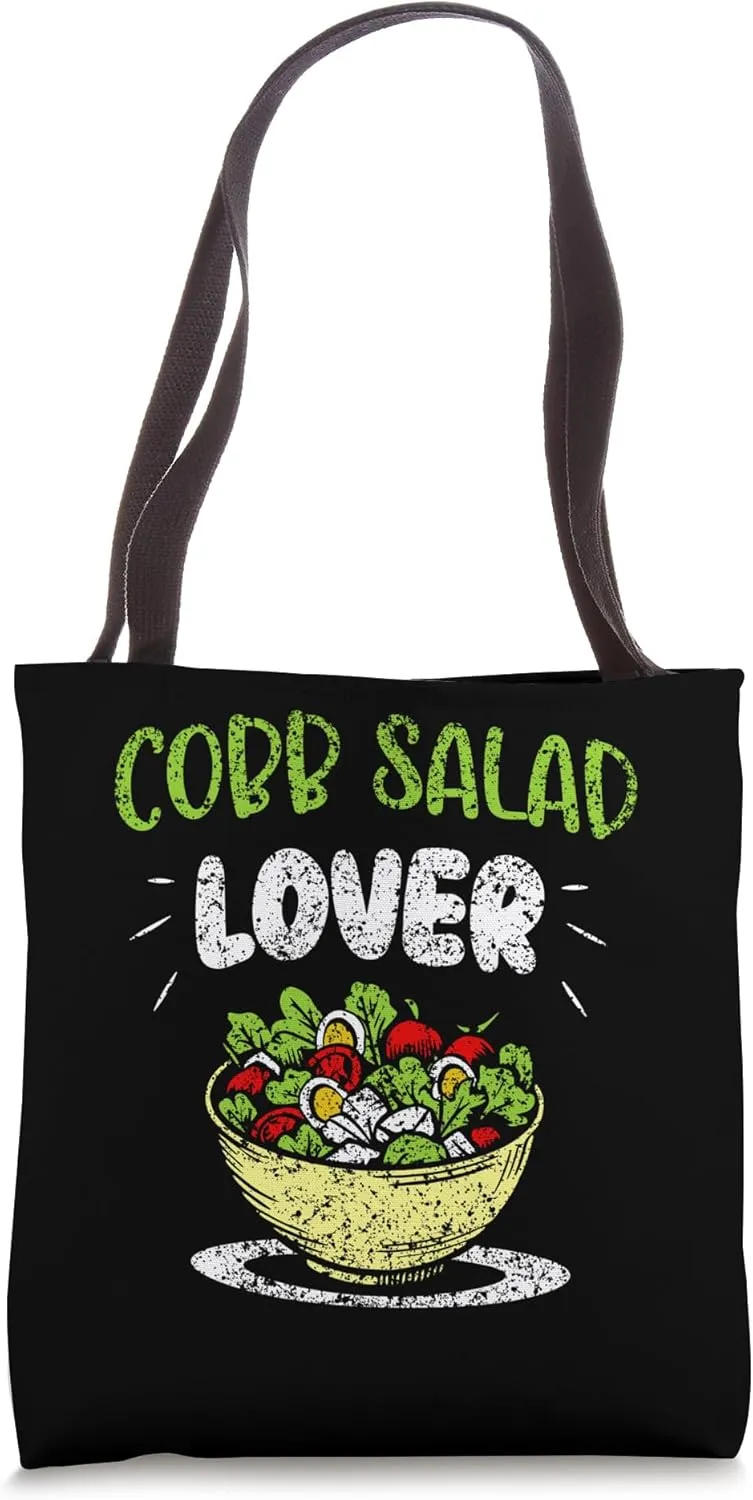 Cobb Salad Lover Meal Salads Eating Cobb Salad Tote Bag