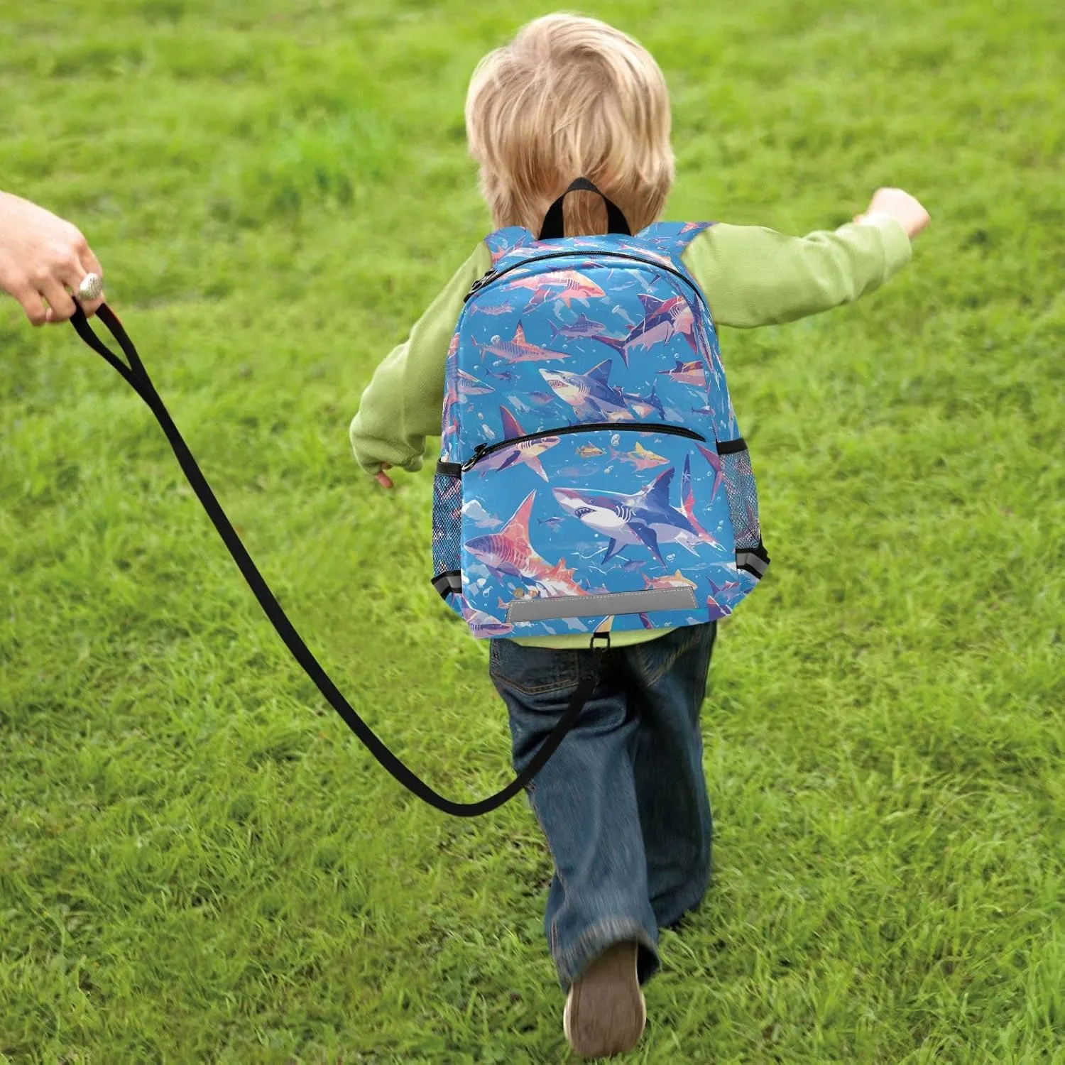 Cute Kids Backpack for Boys and Girls Ocean fish sea Masco Mini Travel School Bag