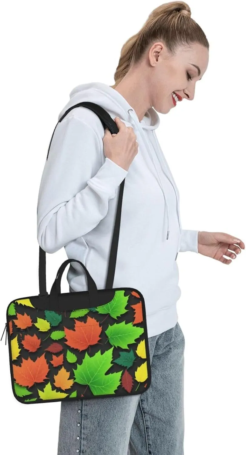 Daisy Laptop Shoulder Bag Notebook Computer Case Briefcase With Shoulder Straps And Handle