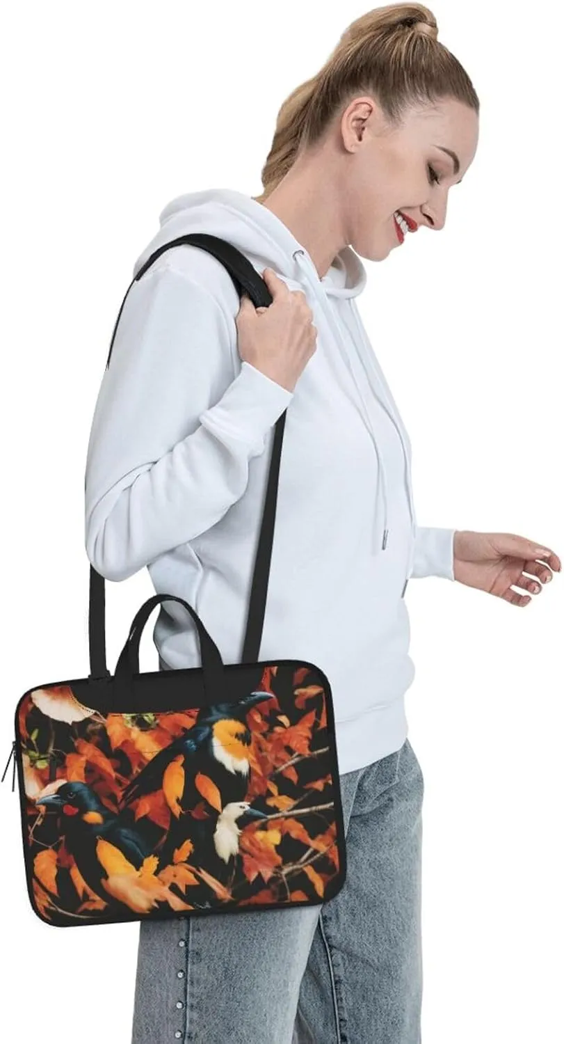 Daisy Laptop Shoulder Bag Notebook Computer Case Briefcase With Shoulder Straps And Handle