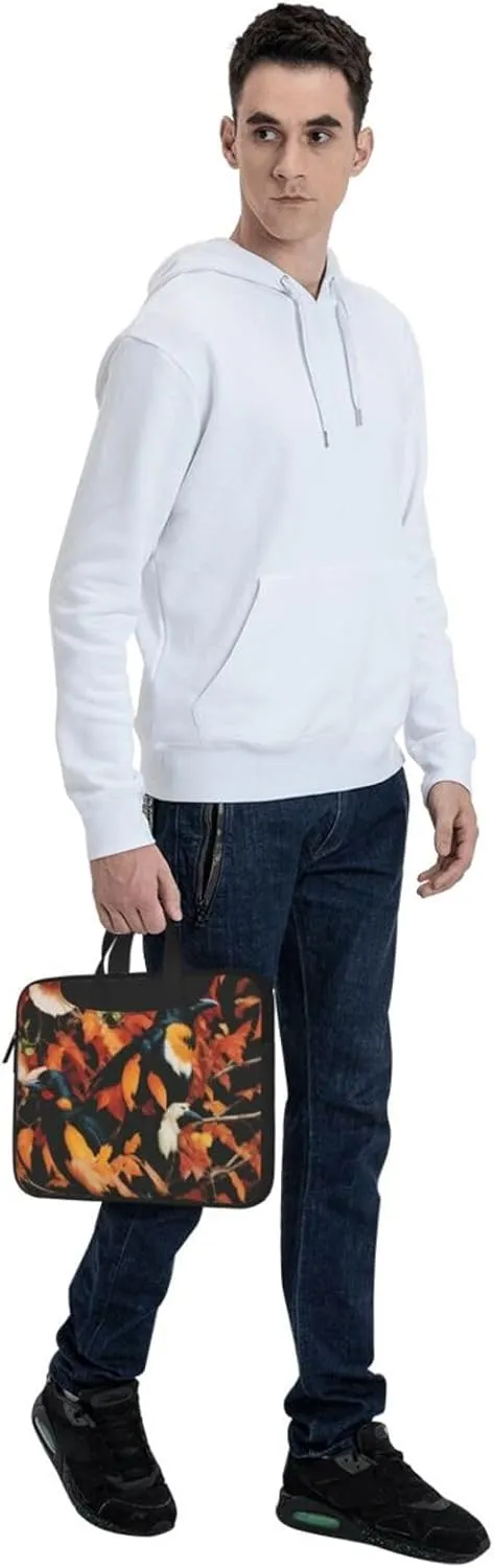 Daisy Laptop Shoulder Bag Notebook Computer Case Briefcase With Shoulder Straps And Handle