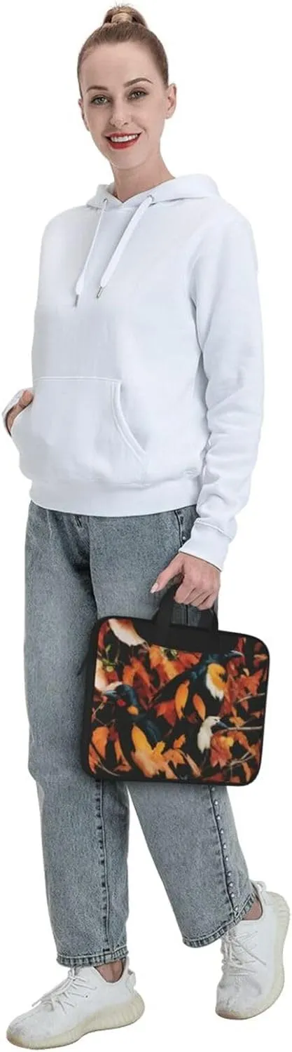 Daisy Laptop Shoulder Bag Notebook Computer Case Briefcase With Shoulder Straps And Handle