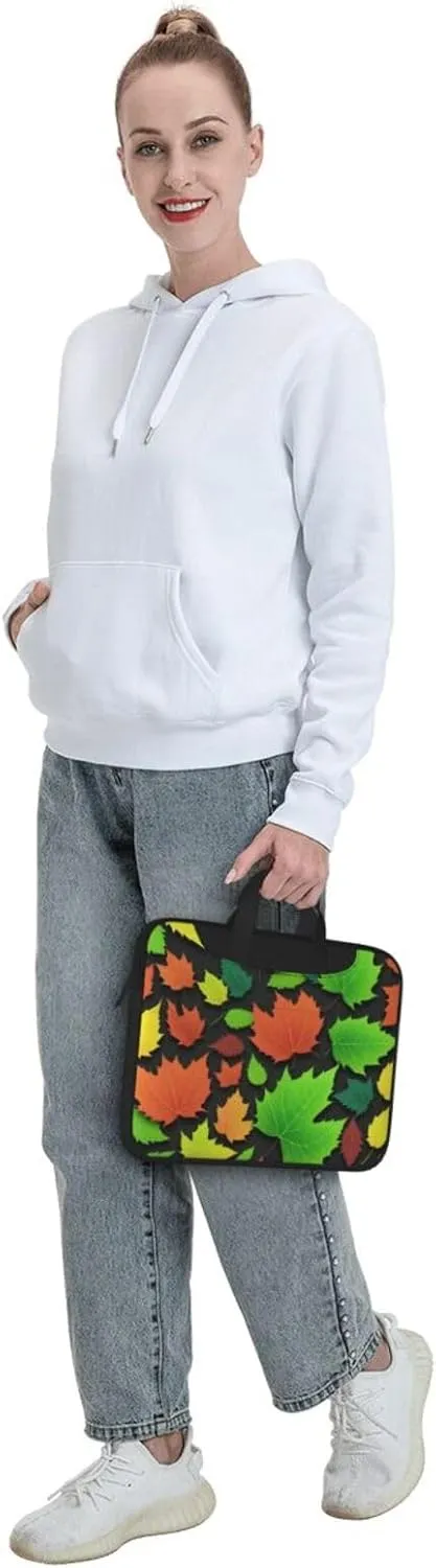Daisy Laptop Shoulder Bag Notebook Computer Case Briefcase With Shoulder Straps And Handle