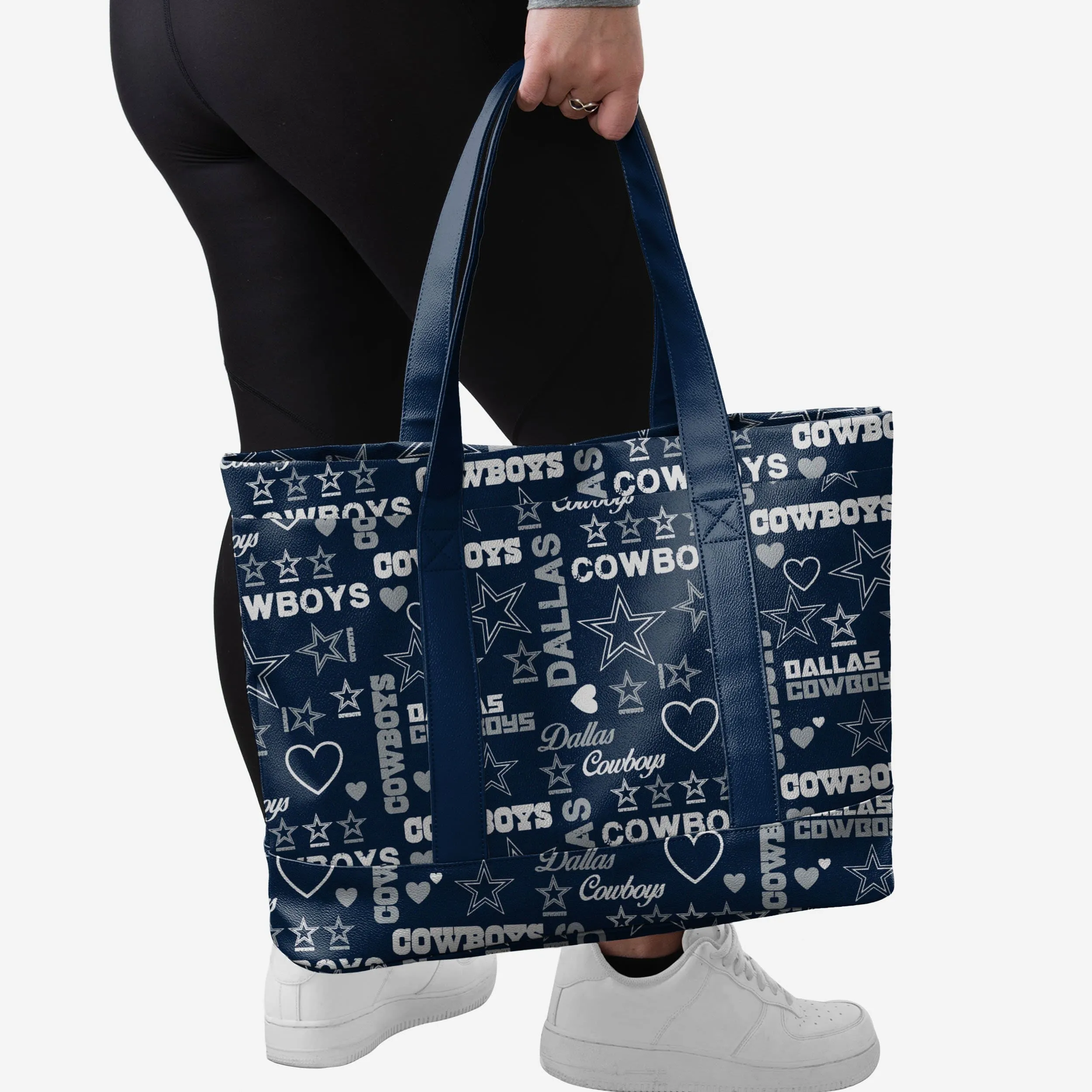 Dallas Cowboys Logo Love Tote Bag