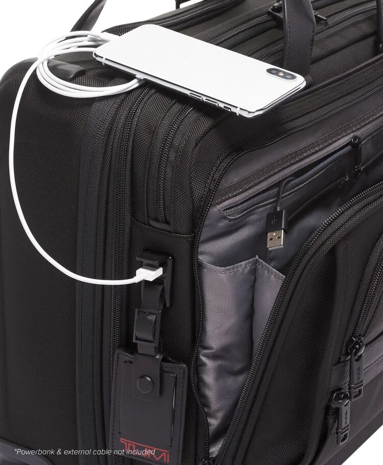 Deluxe 4 Wheeled Laptop Case Brief