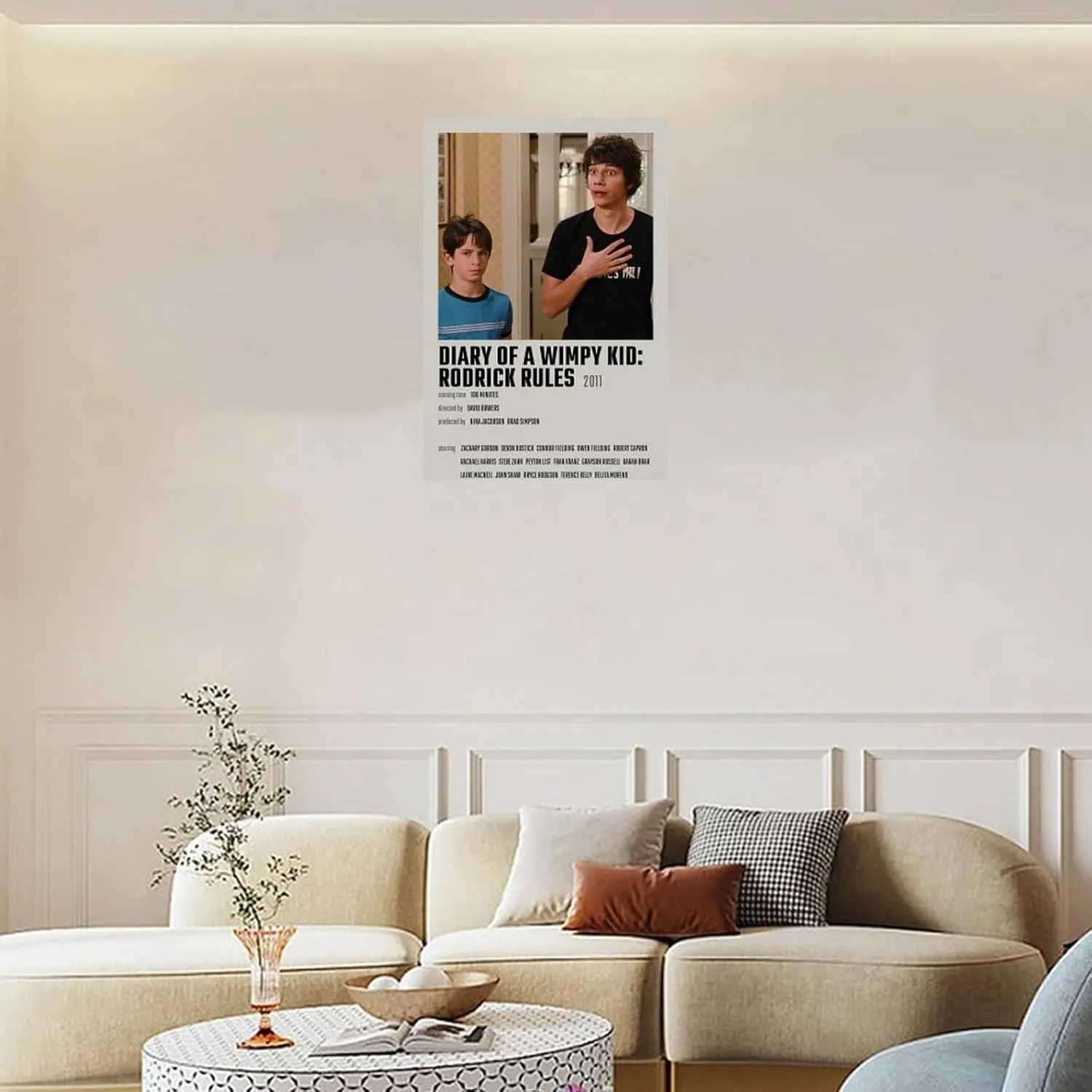 Diary of A Wimpy Kid Roderick Ruehl Minimalist Movie Poster (5) Bedroom Office Room Printed Canvas Poster Wall Art Decoration Painting Aesthetic Poster Unframe-style 12x18inch(30x45cm)