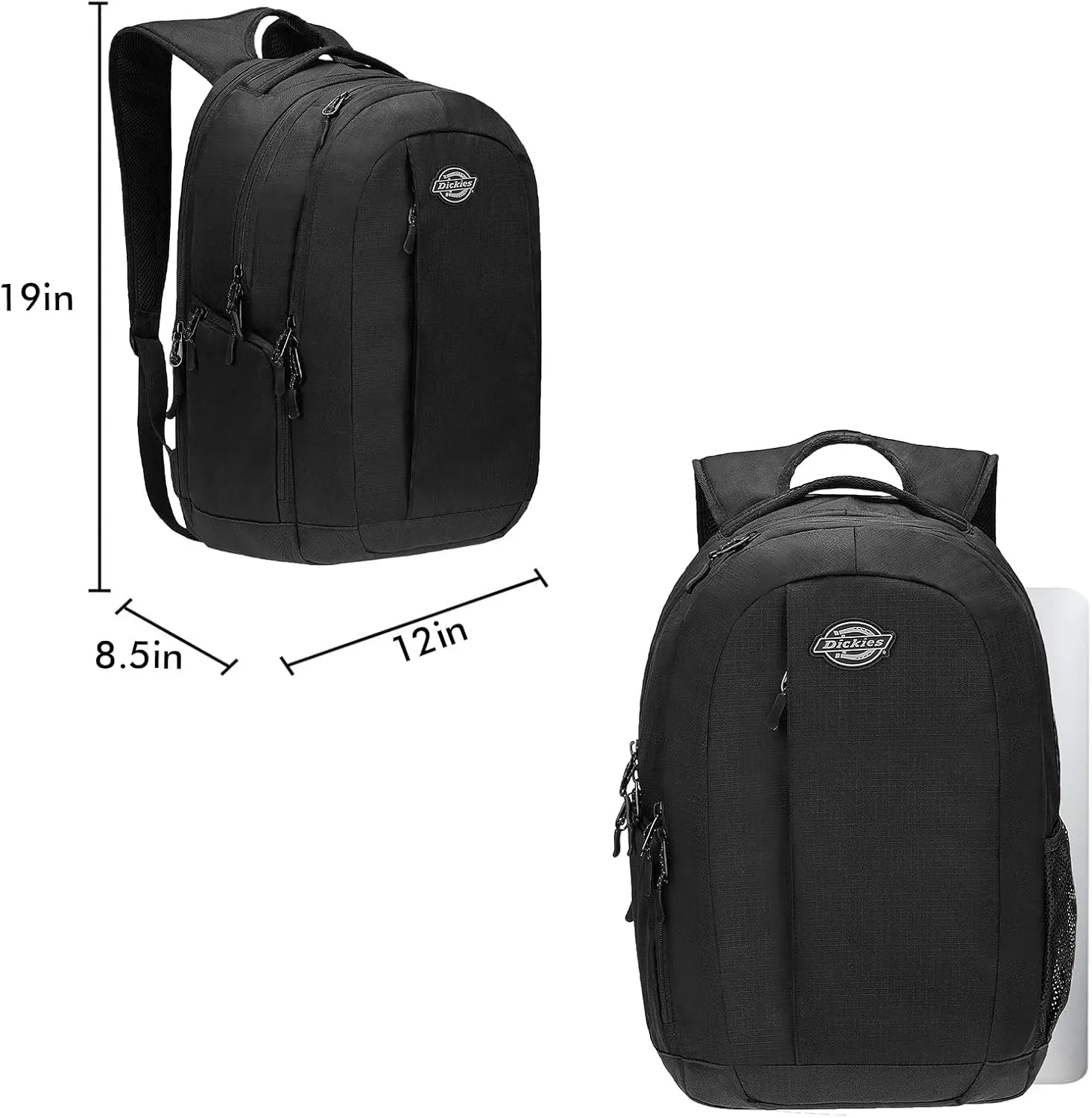 Dickies Laptop Backpack, Water Resistant College Computer Bag, Fits 15.6 Inch Notebook