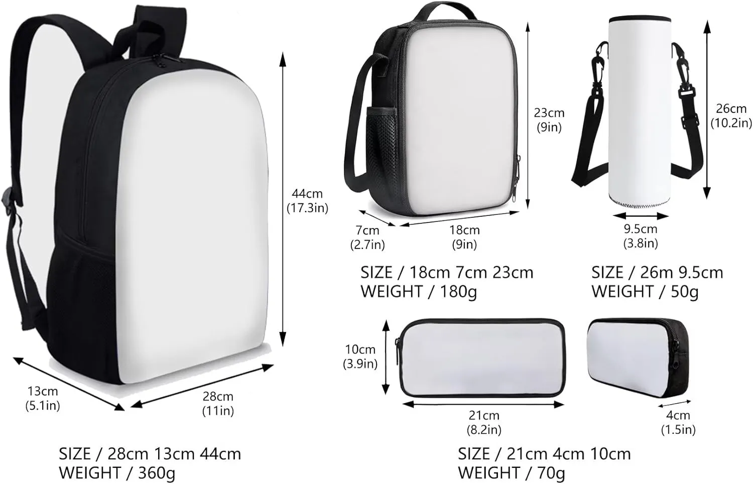 Dinosaur Backpack Kids Lightweight School Bag Sets Teen Spacious Bookbag with Insulated Lunch Bag Pencilcase Water Bottle Sleeve Elementary Preschool Outdoor Camping Travel Rucksack