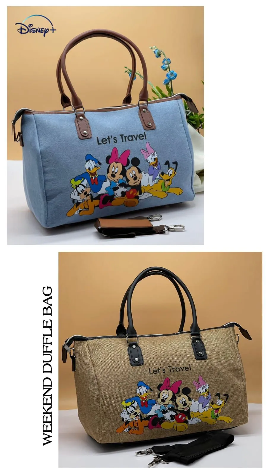 Disney Bags Travel Buy-one-get-one-free Flexible customer care Duffle
