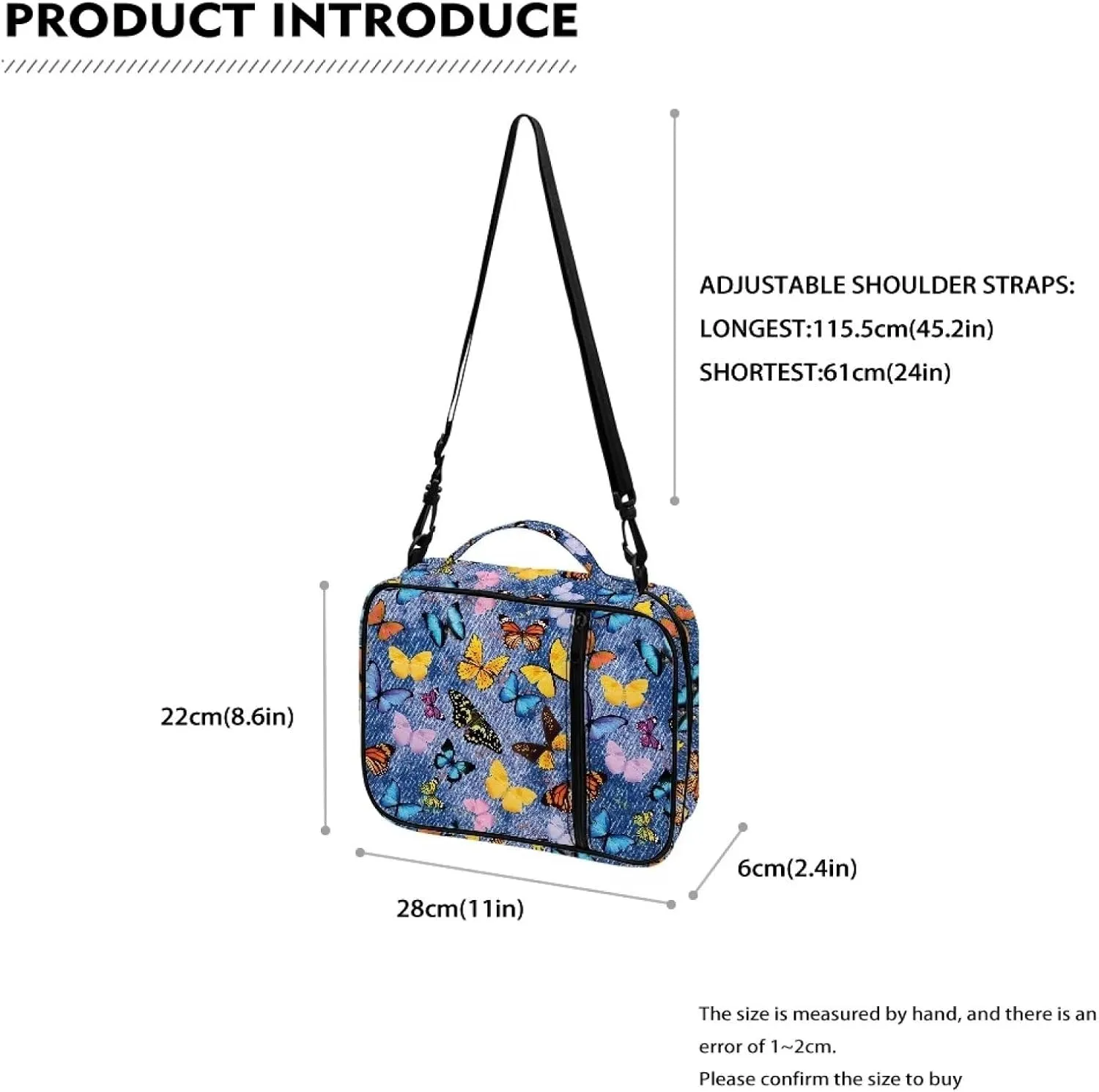 doginthehole Large Bible Cover Bible Carrying Cases Protable Bible Tote Bag with Handle/Shoulder Strap