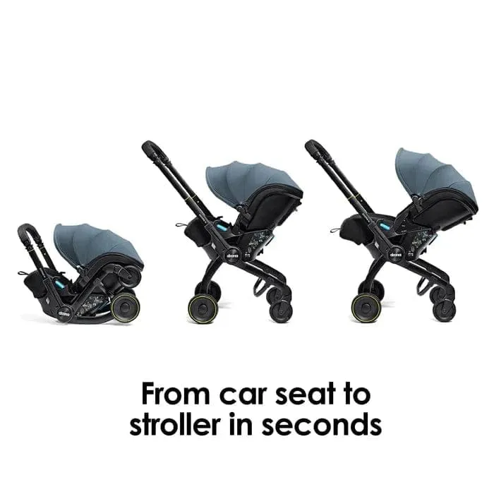 Doona X Infant Car Seat & Stroller with Base - Ocean Blue