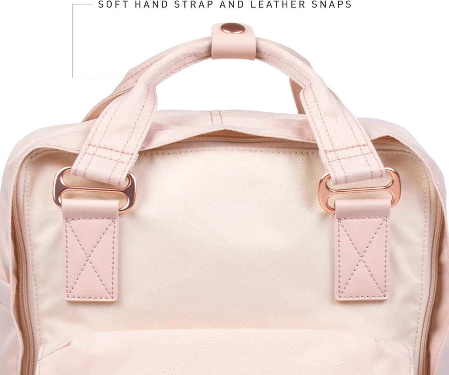 Doughnut Macaroon Nature Pale Series 16L Travel Ladies College Lightweight Commuter Casual Daypacks Bag Backpack (Soft Sunrise x Hazy)