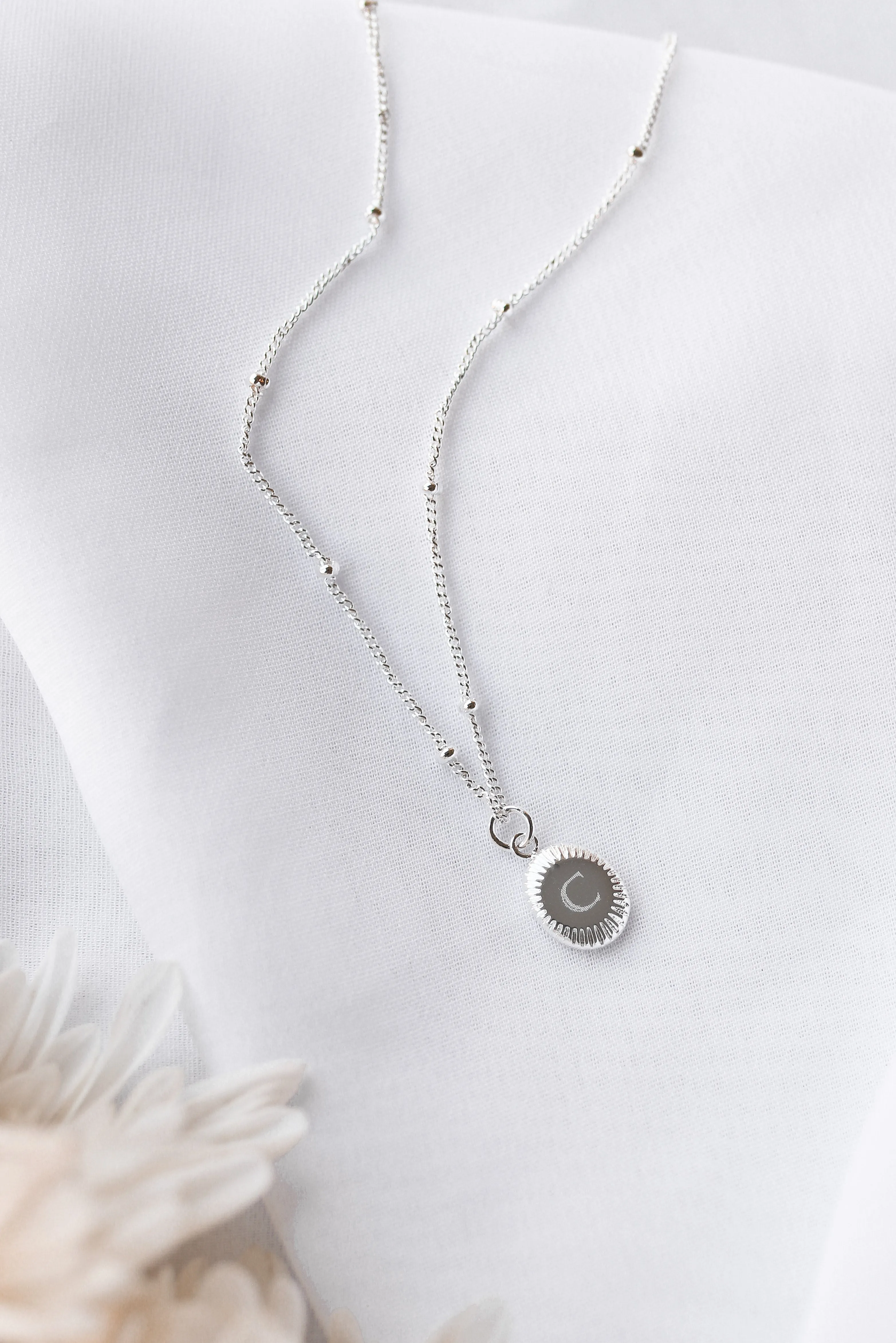Drea - Stainless Steel Engraved Necklace