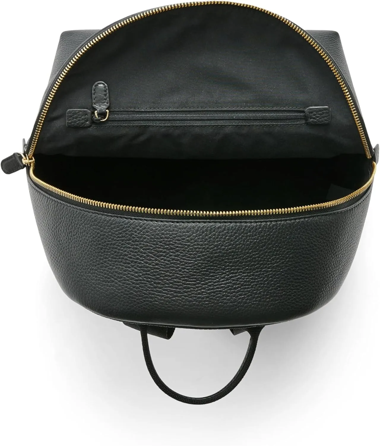 ECCO Medium Leather Backpack, Black