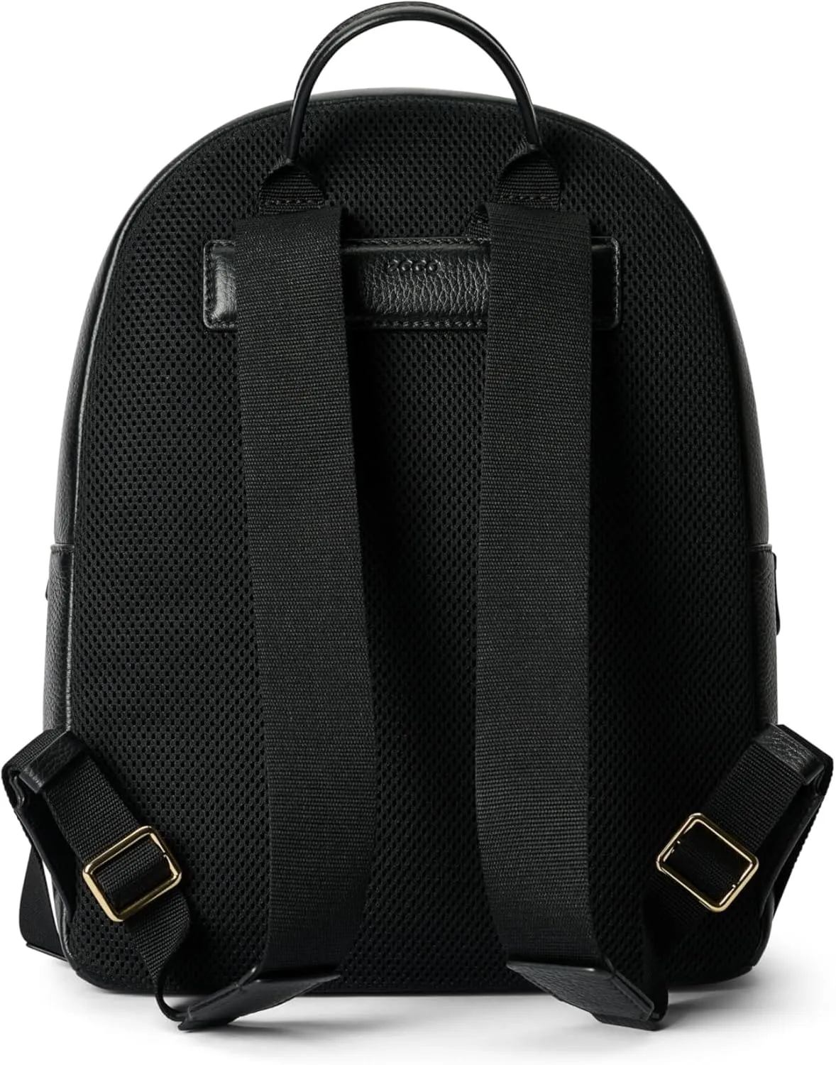ECCO Medium Leather Backpack, Black