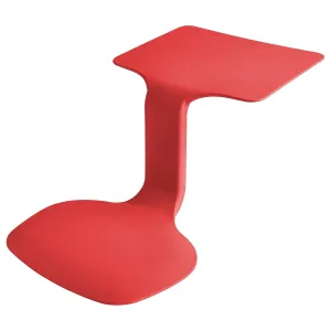 ECR4Kids The Surf Portable Lap Desk, Flexible Seating, Red, 10-Pack