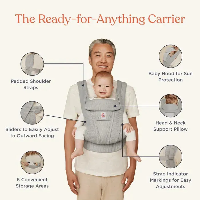 Ergobaby Omni Deluxe Mesh (Onyx Black)