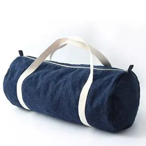 European High Quality Style Men And Women Zipper Travel Bags Fashion Denim Handbag Large Capacity Portable Bag