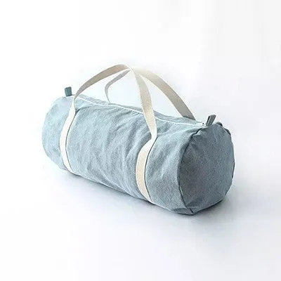 European High Quality Style Men And Women Zipper Travel Bags Fashion Denim Handbag Large Capacity Portable Bag