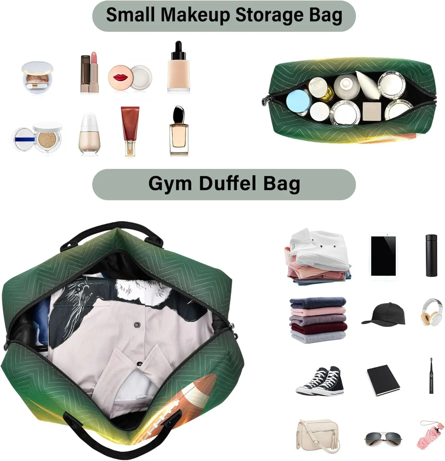 Exnundod Women Weekender Bags Old Classic Leather Rugby Ball Travel Duffel Bags Carry On Overnight Bag Fire Flame Large Hospital Tote Luggage
